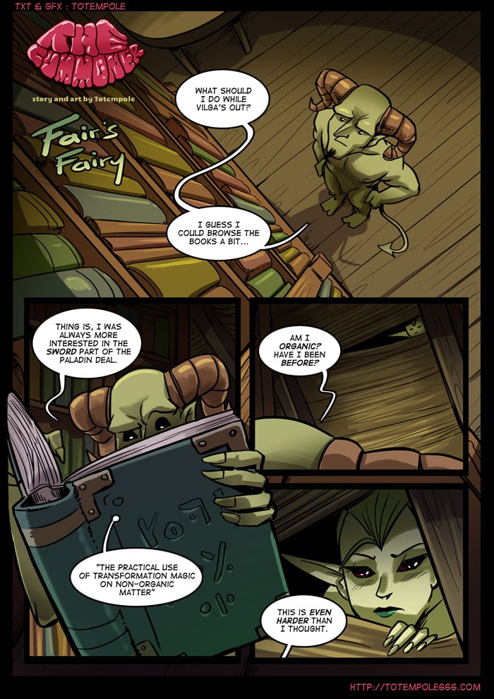 The Cummoner [Totempole] 8 . The Cummoner - Chapter 8 - Fair's Fairy [Totempole] – page 2