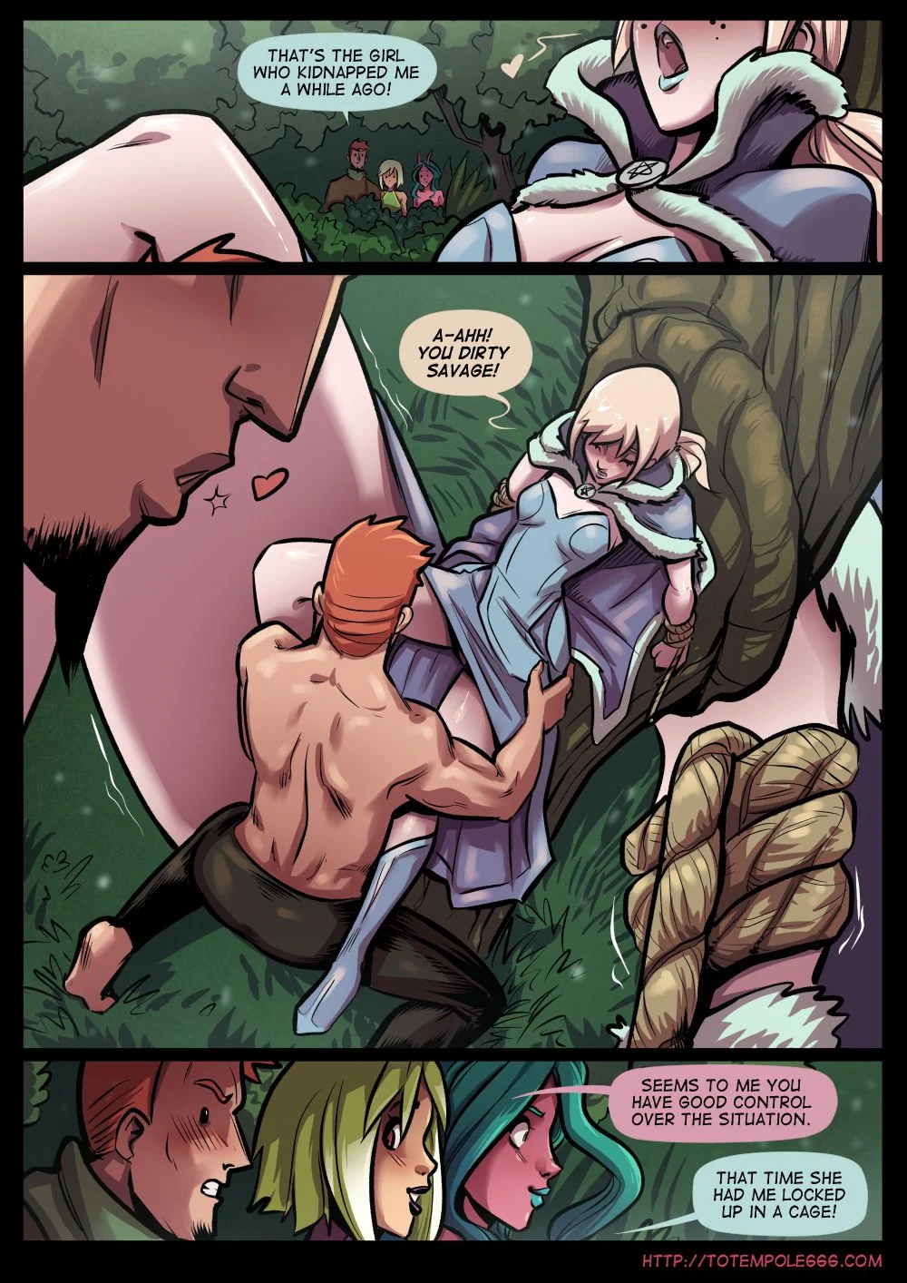 The Cummoner [Totempole] 25 . The Cummoner - Chapter 25 - A Little Dream of Me [Totempole] – page 11