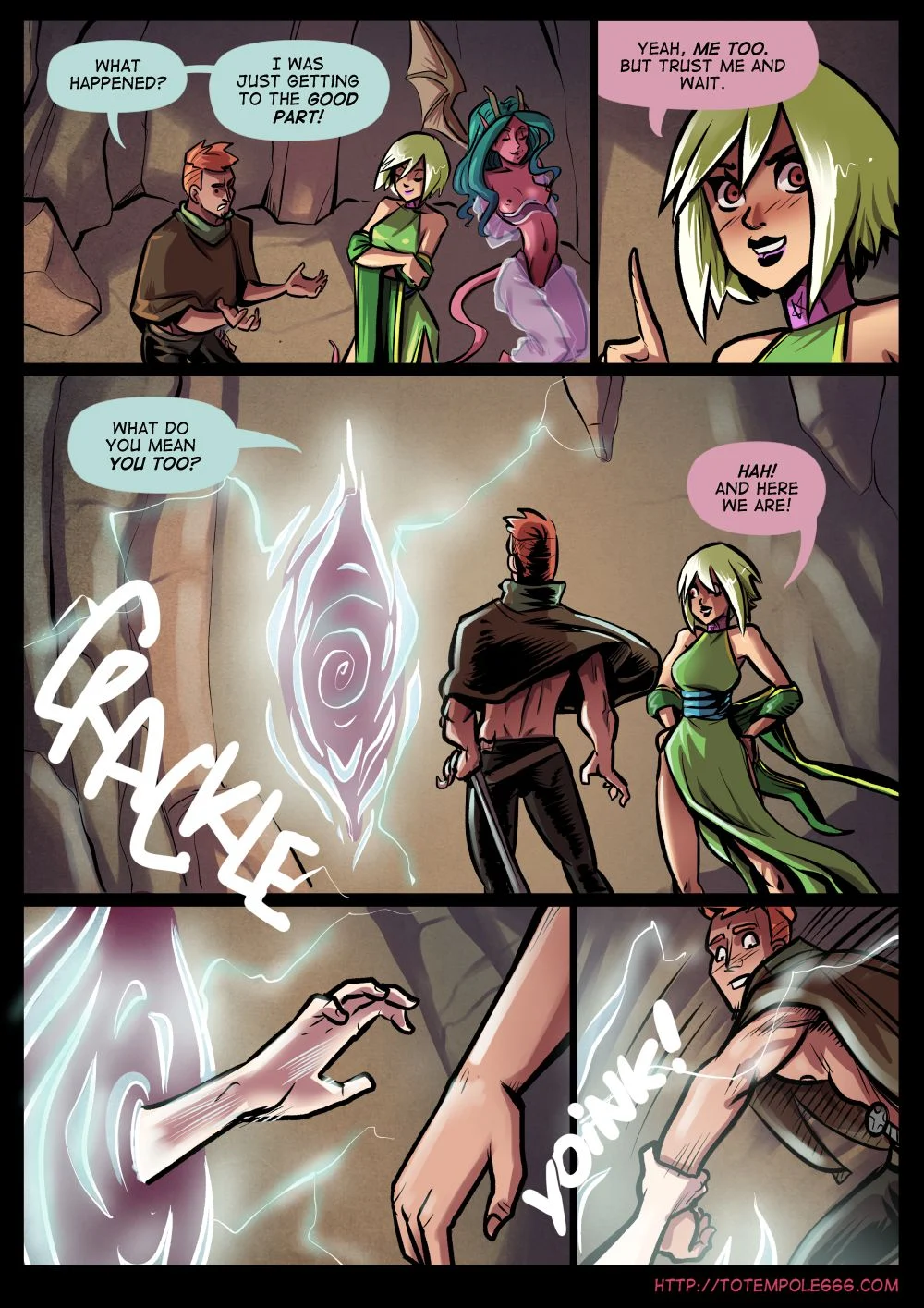 The Cummoner [Totempole] 25 . The Cummoner - Chapter 25 - A Little Dream of Me [Totempole] – page 31