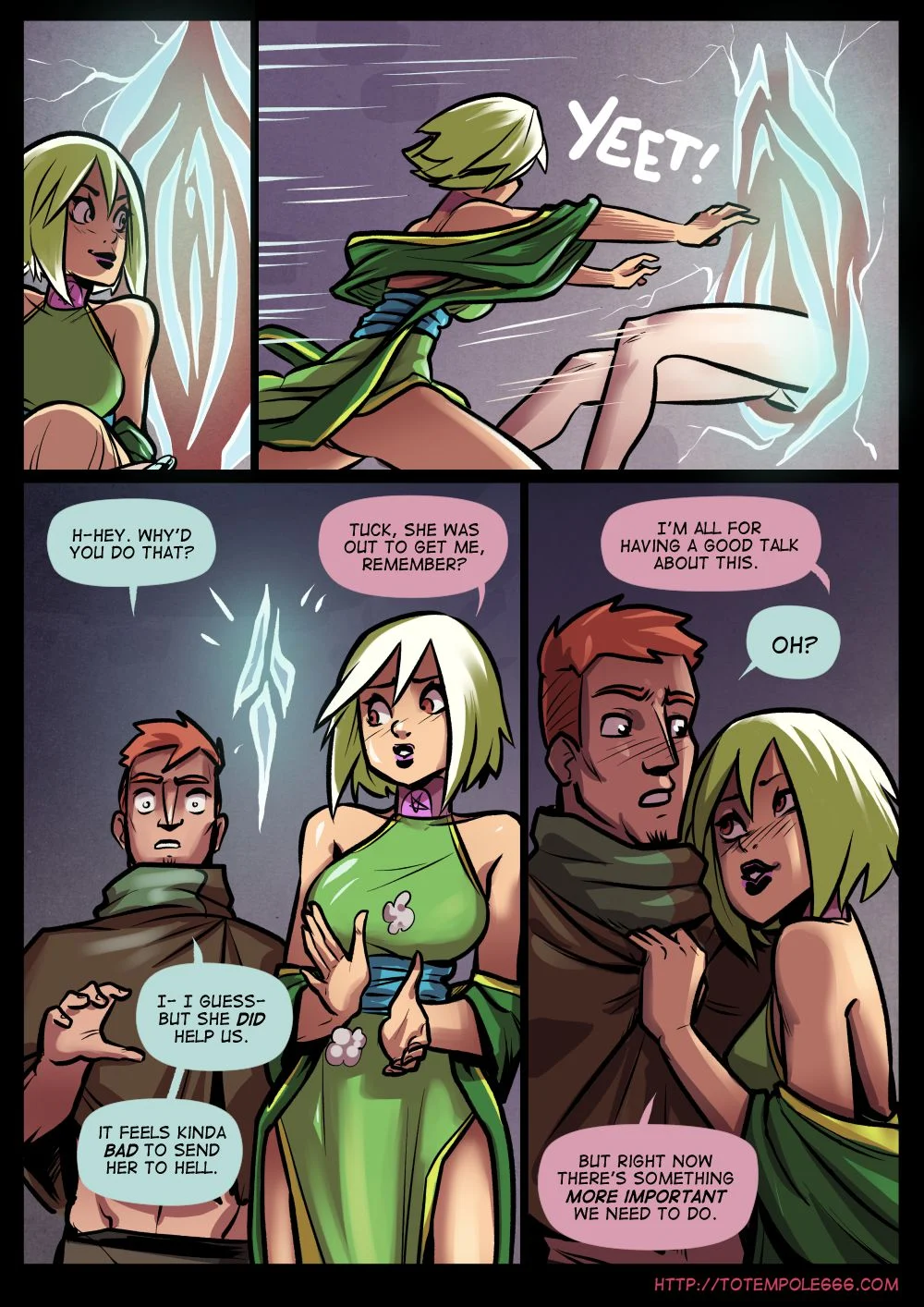 The Cummoner [Totempole] 25 . The Cummoner - Chapter 25 - A Little Dream of Me [Totempole] – page 34
