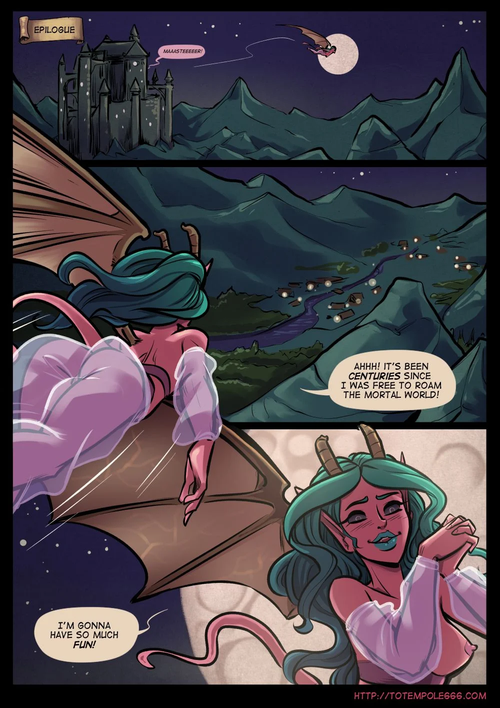 The Cummoner [Totempole] 25 . The Cummoner - Chapter 25 - A Little Dream of Me [Totempole] – page 40