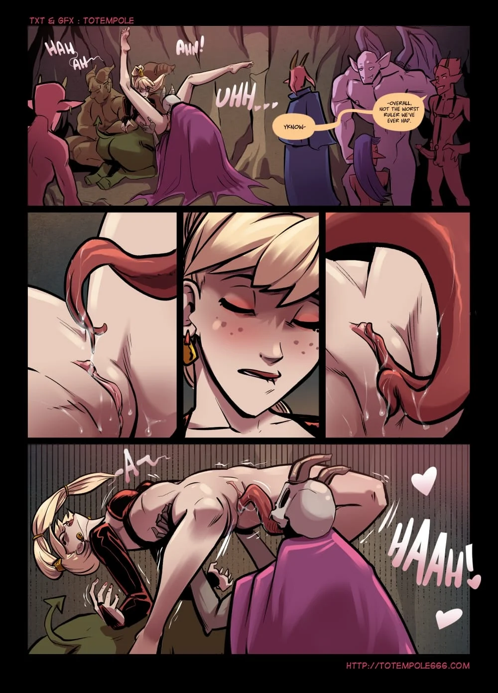 The Cummoner [Totempole] 28 . The Cummoner - Chapter 28 - Soul Bound Sorceress [Totempole] – page 10