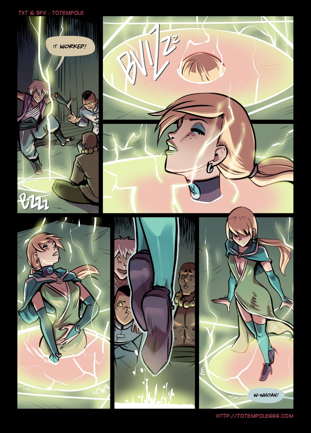 The Cummoner [Totempole] 28 . The Cummoner - Chapter 28 - Soul Bound Sorceress [Totempole] – page 16