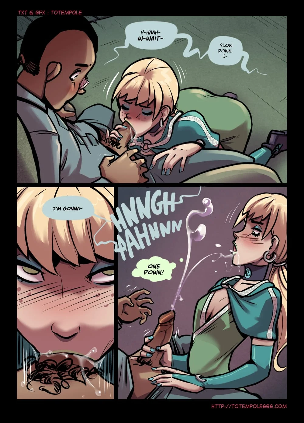 The Cummoner [Totempole] 28 . The Cummoner - Chapter 28 - Soul Bound Sorceress [Totempole] – page 24