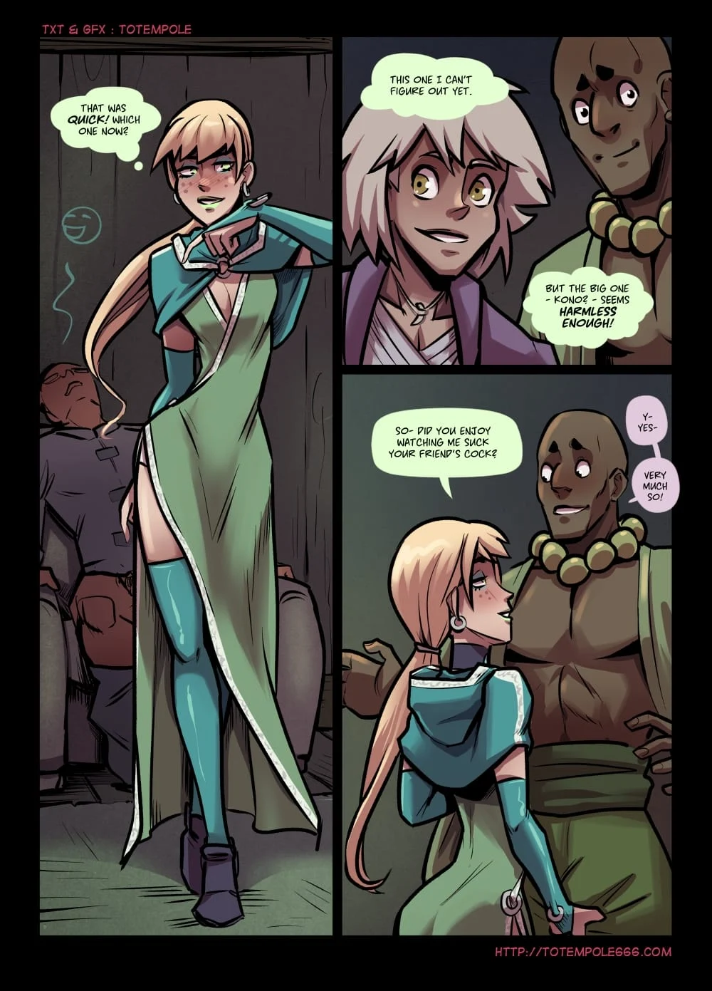 The Cummoner [Totempole] 28 . The Cummoner - Chapter 28 - Soul Bound Sorceress [Totempole] – page 25