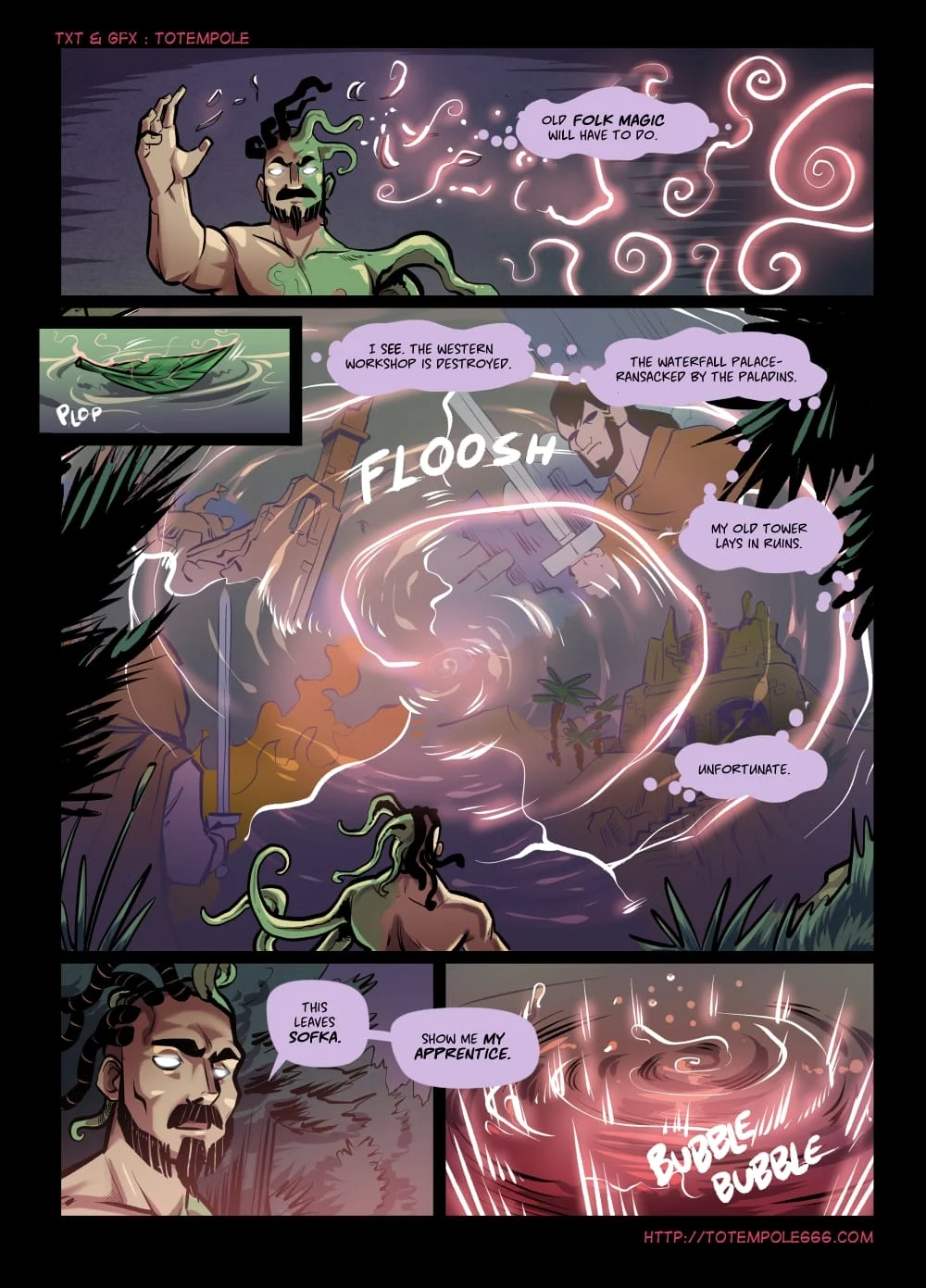 The Cummoner [Totempole] 28 . The Cummoner - Chapter 28 - Soul Bound Sorceress [Totempole] – page 3