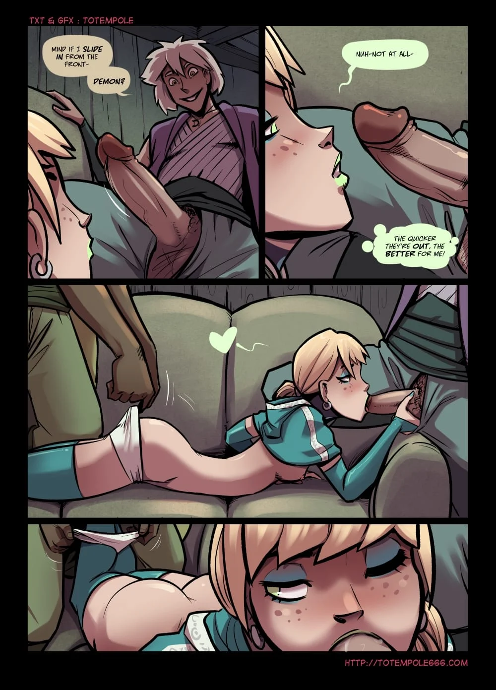 The Cummoner [Totempole] 28 . The Cummoner - Chapter 28 - Soul Bound Sorceress [Totempole] – page 30