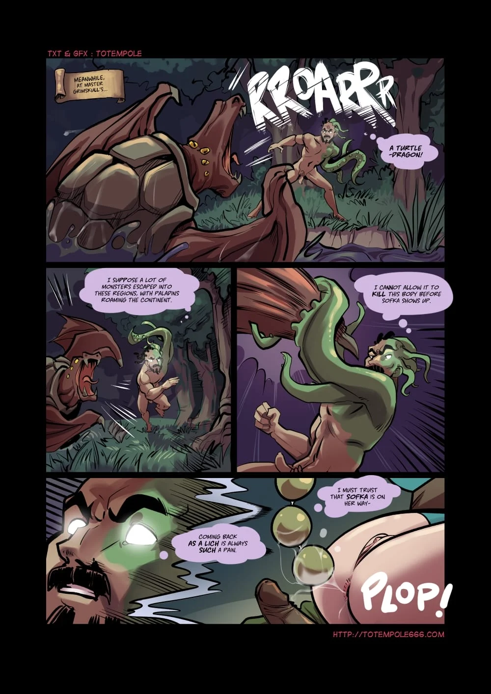 The Cummoner [Totempole] 28 . The Cummoner - Chapter 28 - Soul Bound Sorceress [Totempole] – page 38