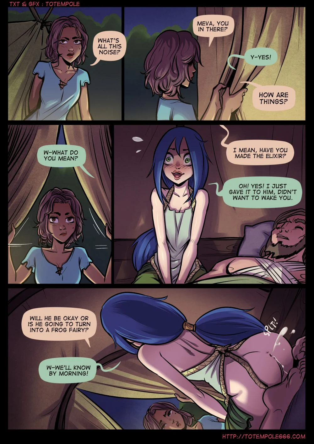 The Cummoner [Totempole] 21 . The Cummoner - Chapter 21 - Sleeping Beauty [Totempole] – page 20