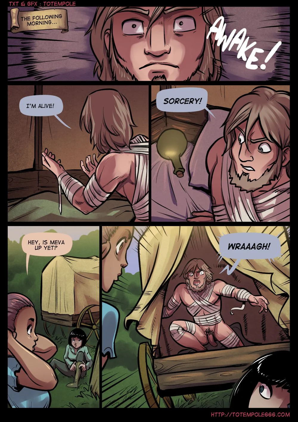 The Cummoner [Totempole] 21 . The Cummoner - Chapter 21 - Sleeping Beauty [Totempole] – page 22