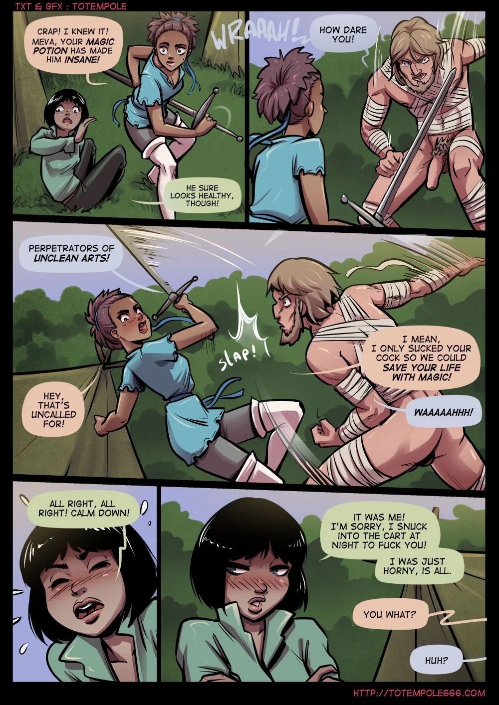 The Cummoner [Totempole] 21 . The Cummoner - Chapter 21 - Sleeping Beauty [Totempole] – page 23