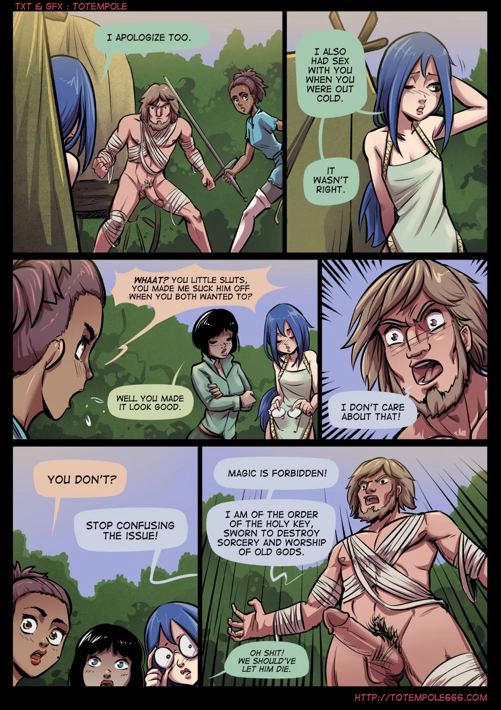 The Cummoner [Totempole] 21 . The Cummoner - Chapter 21 - Sleeping Beauty [Totempole] – page 24