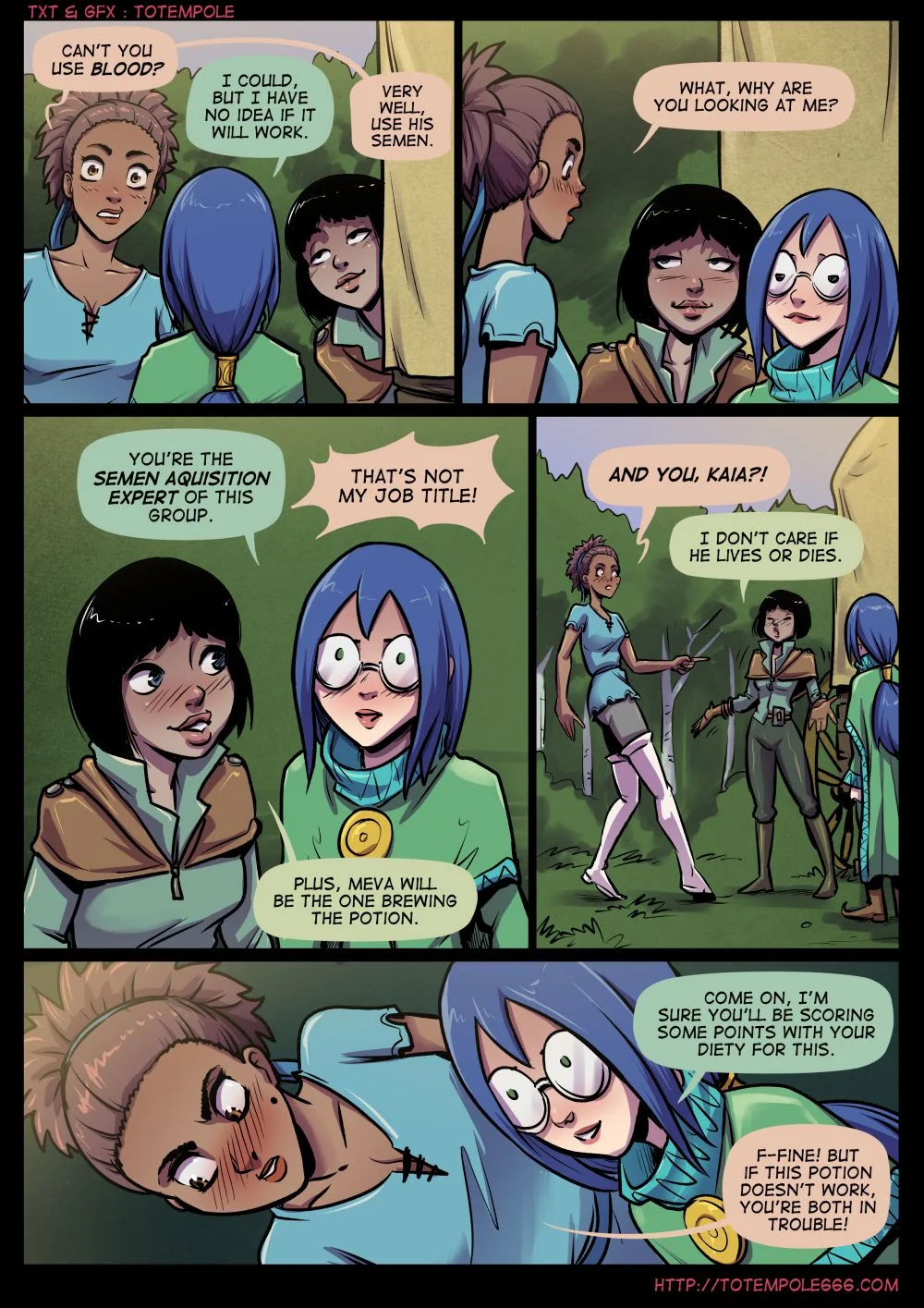 The Cummoner [Totempole] 21 . The Cummoner - Chapter 21 - Sleeping Beauty [Totempole] – page 5
