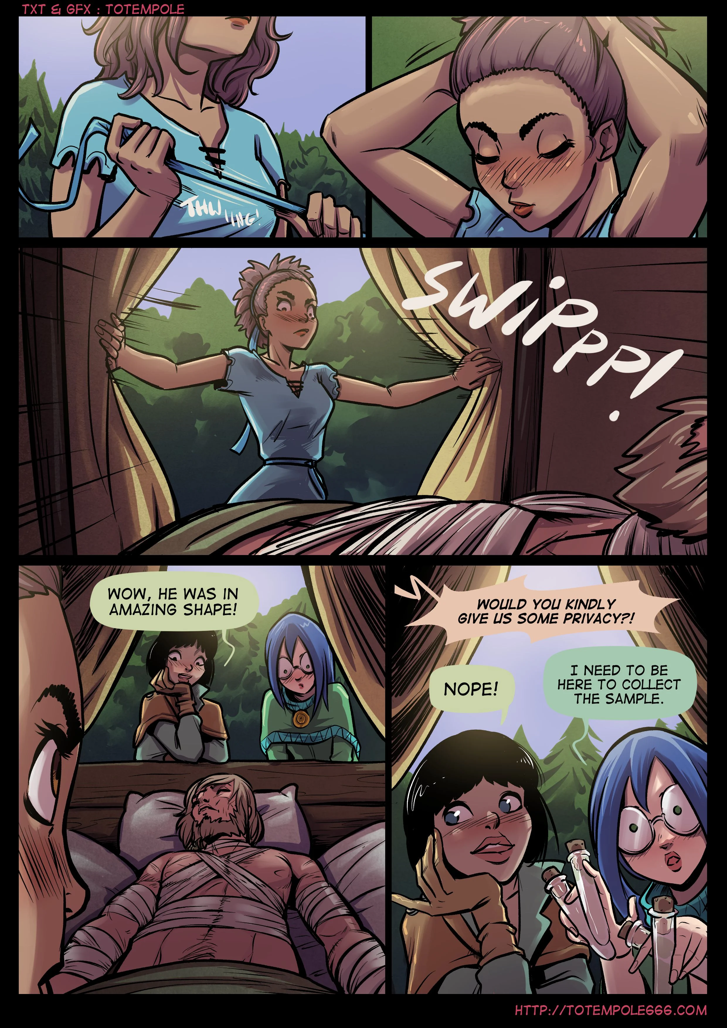 The Cummoner [Totempole] 21 . The Cummoner - Chapter 21 - Sleeping Beauty [Totempole] – page 6