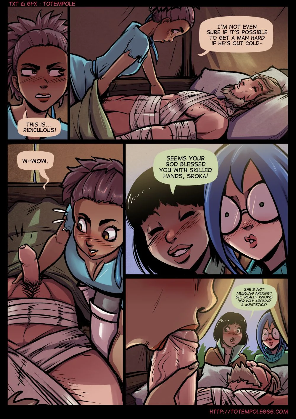 The Cummoner [Totempole] 21 . The Cummoner - Chapter 21 - Sleeping Beauty [Totempole] – page 7