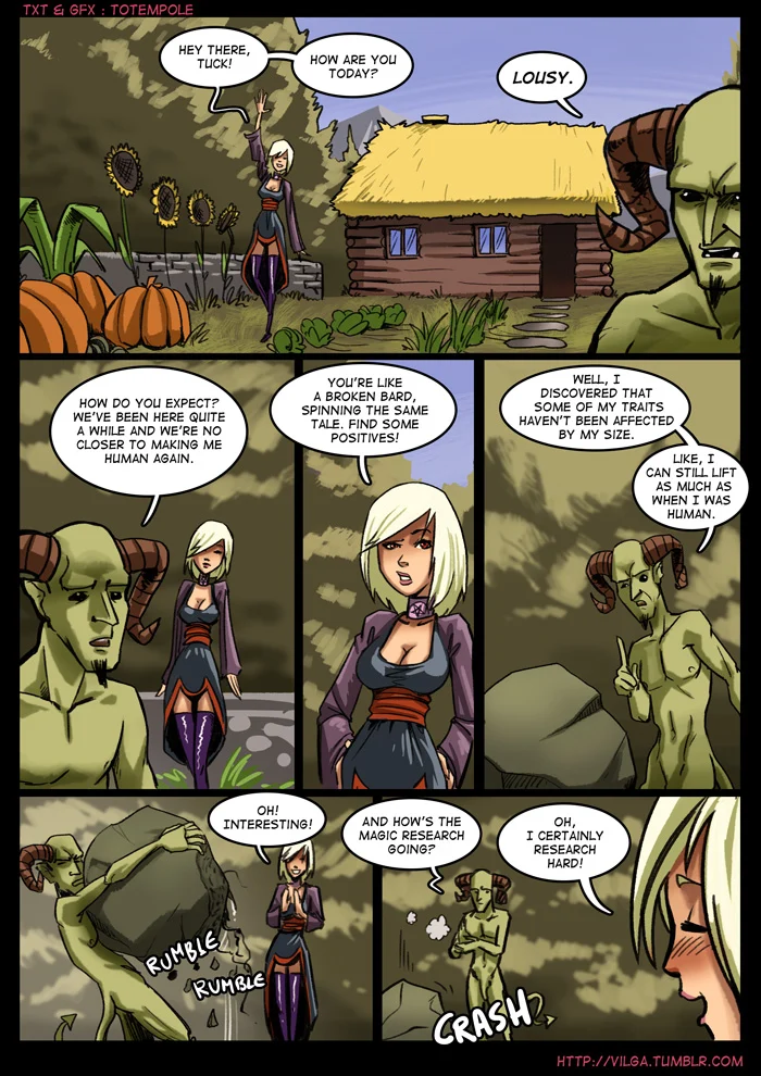 The Cummoner [Totempole] 3 . The Cummoner - Chapter 3 - Bondage [Totempole] – page 2