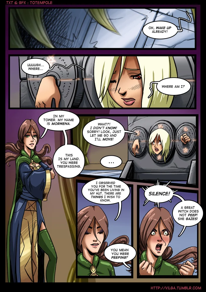 The Cummoner [Totempole] 3 . The Cummoner - Chapter 3 - Bondage [Totempole] – page 7