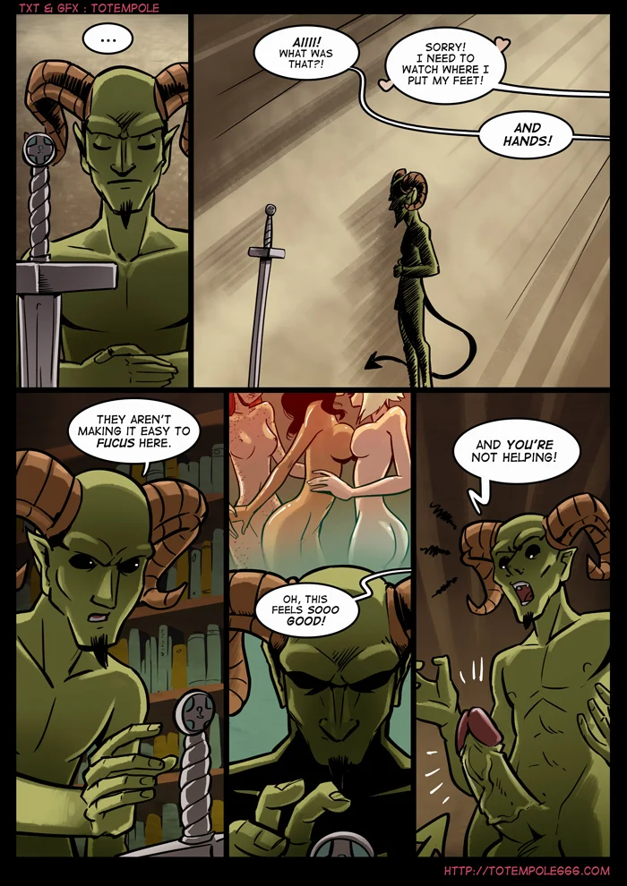 The Cummoner [Totempole] 13 . The Cummoner - Chapter 13 - The Apprentice [Totempole] – page 11