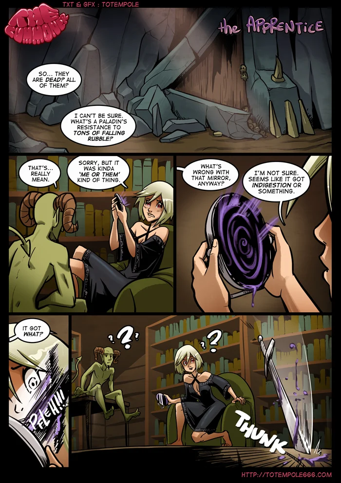 The Cummoner [Totempole] 13 . The Cummoner - Chapter 13 - The Apprentice [Totempole] – page 2