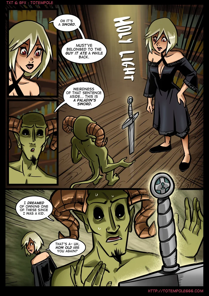 The Cummoner [Totempole] 13 . The Cummoner - Chapter 13 - The Apprentice [Totempole] – page 3