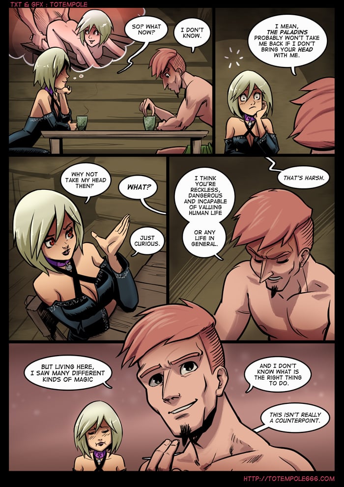 The Cummoner [Totempole] 13 . The Cummoner - Chapter 13 - The Apprentice [Totempole] – page 32