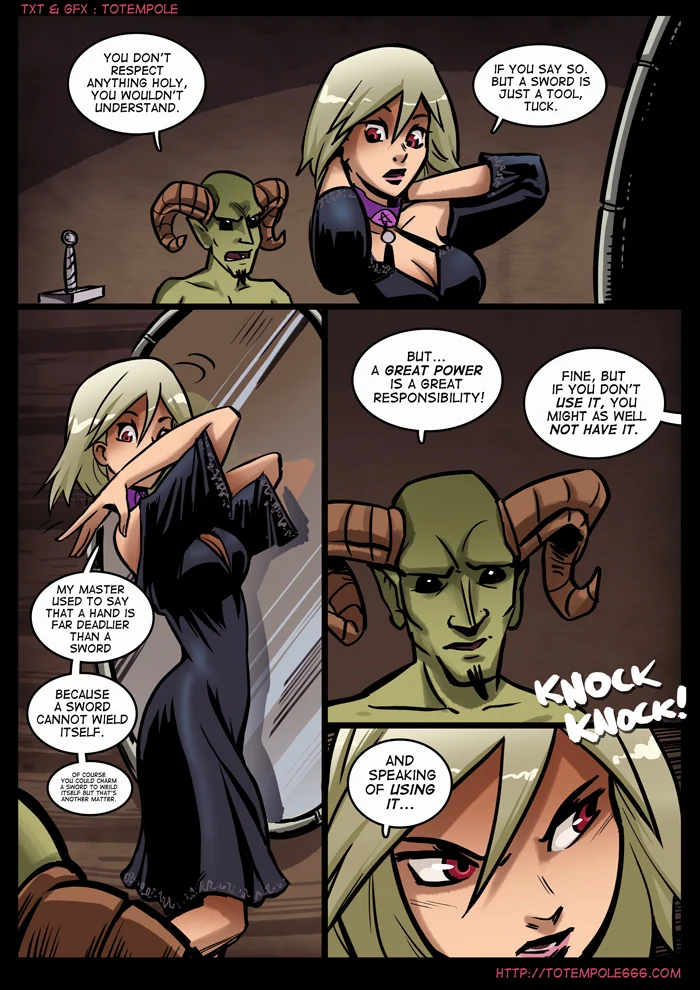 The Cummoner [Totempole] 13 . The Cummoner - Chapter 13 - The Apprentice [Totempole] – page 5