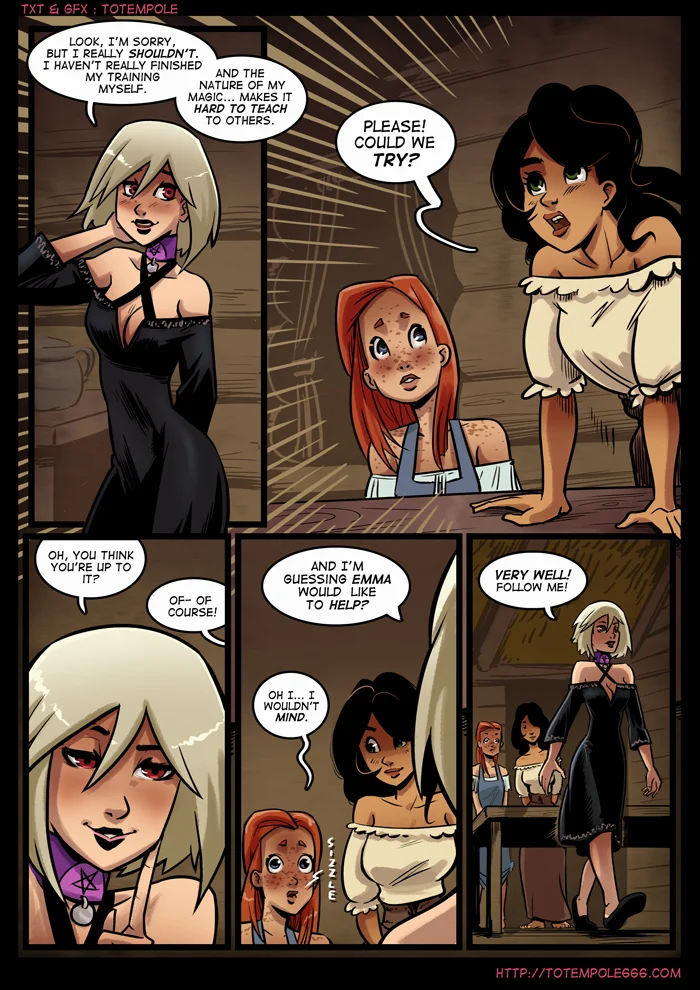 The Cummoner [Totempole] 13 . The Cummoner - Chapter 13 - The Apprentice [Totempole] – page 8