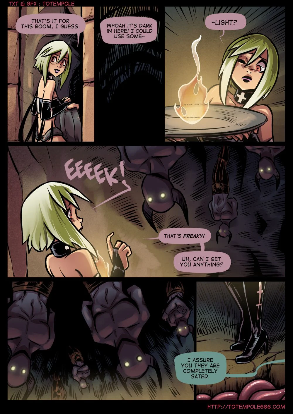 The Cummoner [Totempole] 22 . The Cummoner - Chapter 22 - Paradise Lust [Totempole] – page 17