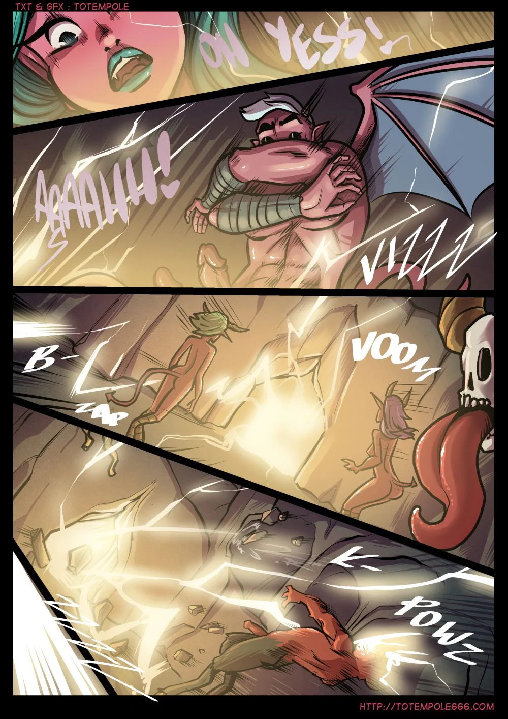 The Cummoner [Totempole] 22 . The Cummoner - Chapter 22 - Paradise Lust [Totempole] – page 55
