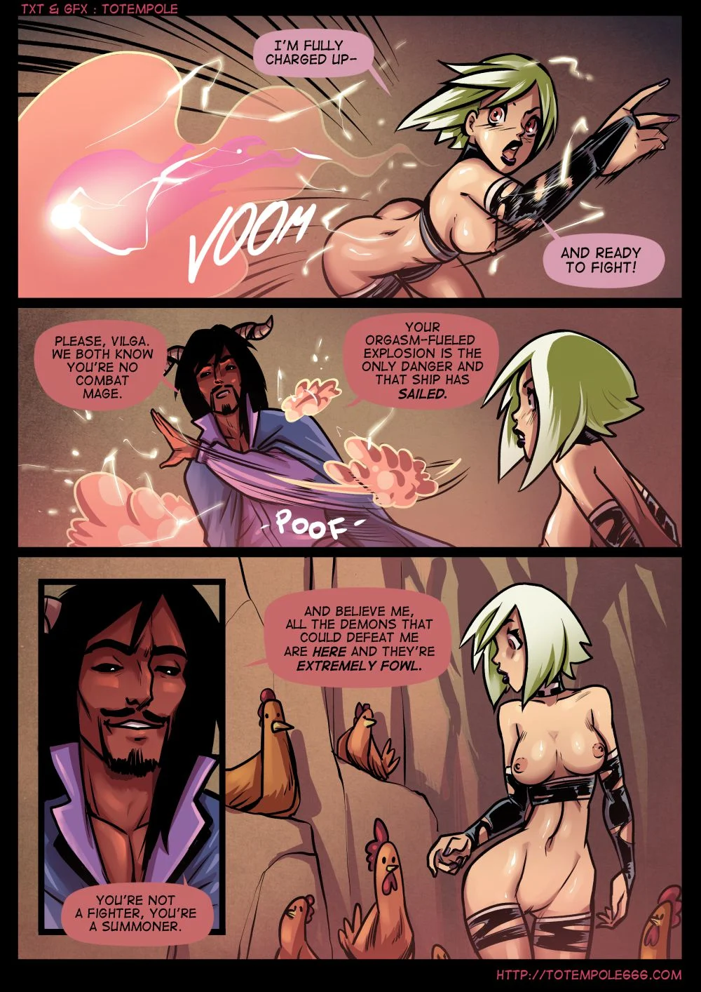 The Cummoner [Totempole] 22 . The Cummoner - Chapter 22 - Paradise Lust [Totempole] – page 61