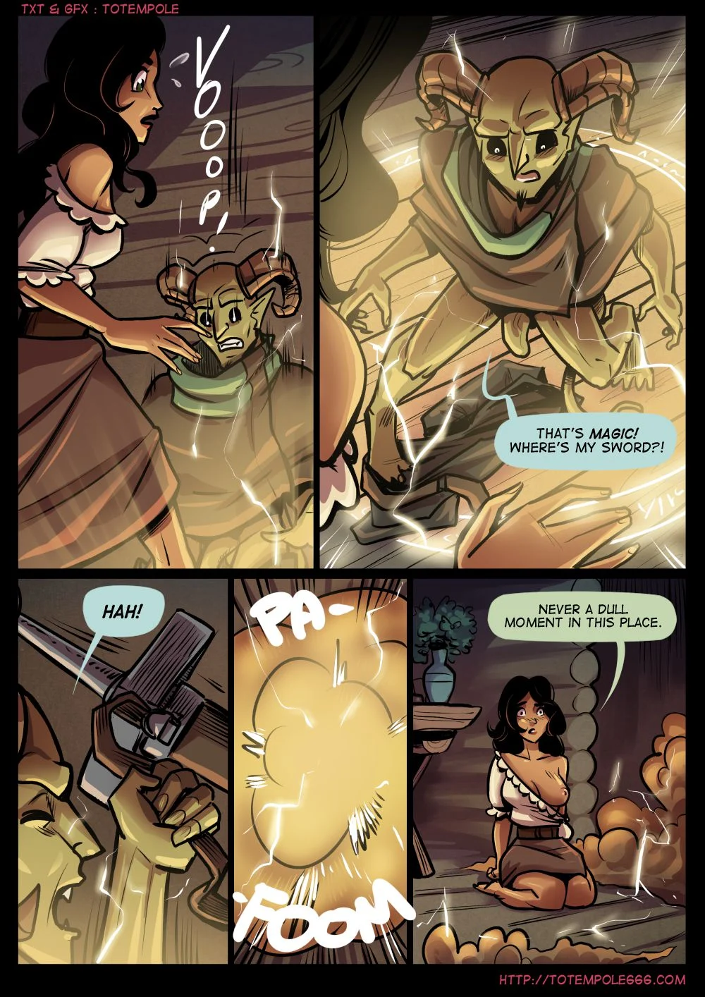 The Cummoner [Totempole] 22 . The Cummoner - Chapter 22 - Paradise Lust [Totempole] – page 63