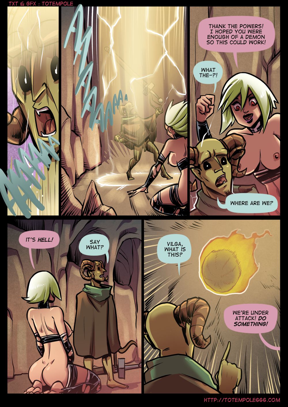 The Cummoner [Totempole] 22 . The Cummoner - Chapter 22 - Paradise Lust [Totempole] – page 64
