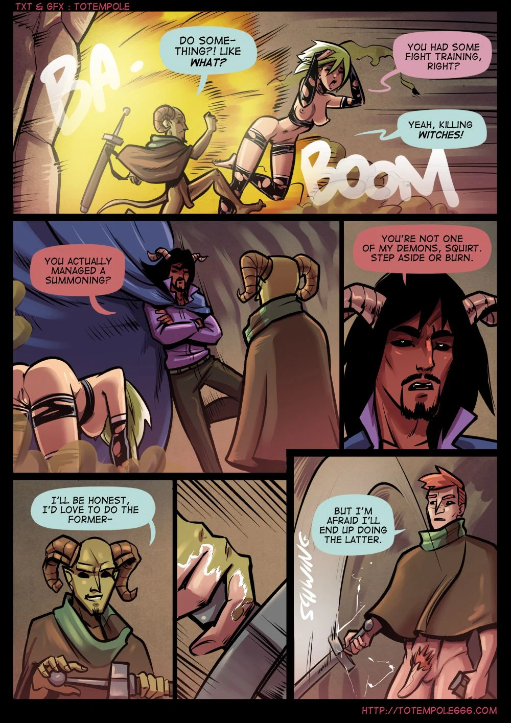 The Cummoner [Totempole] 22 . The Cummoner - Chapter 22 - Paradise Lust [Totempole] – page 65