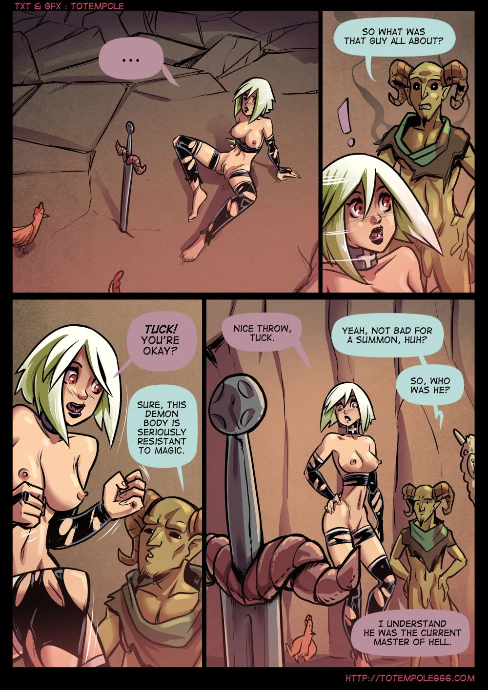 The Cummoner [Totempole] 22 . The Cummoner - Chapter 22 - Paradise Lust [Totempole] – page 69