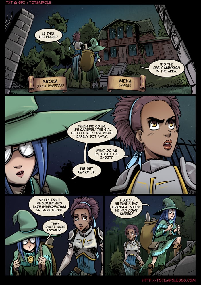The Cummoner [Totempole] 14 . The Cummoner - Chapter 14 - The Pervertgeist [Totempole] – page 3