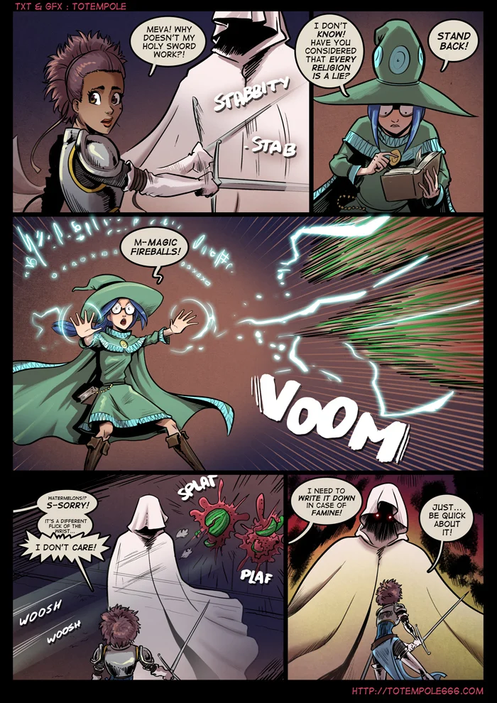 The Cummoner [Totempole] 14 . The Cummoner - Chapter 14 - The Pervertgeist [Totempole] – page 7