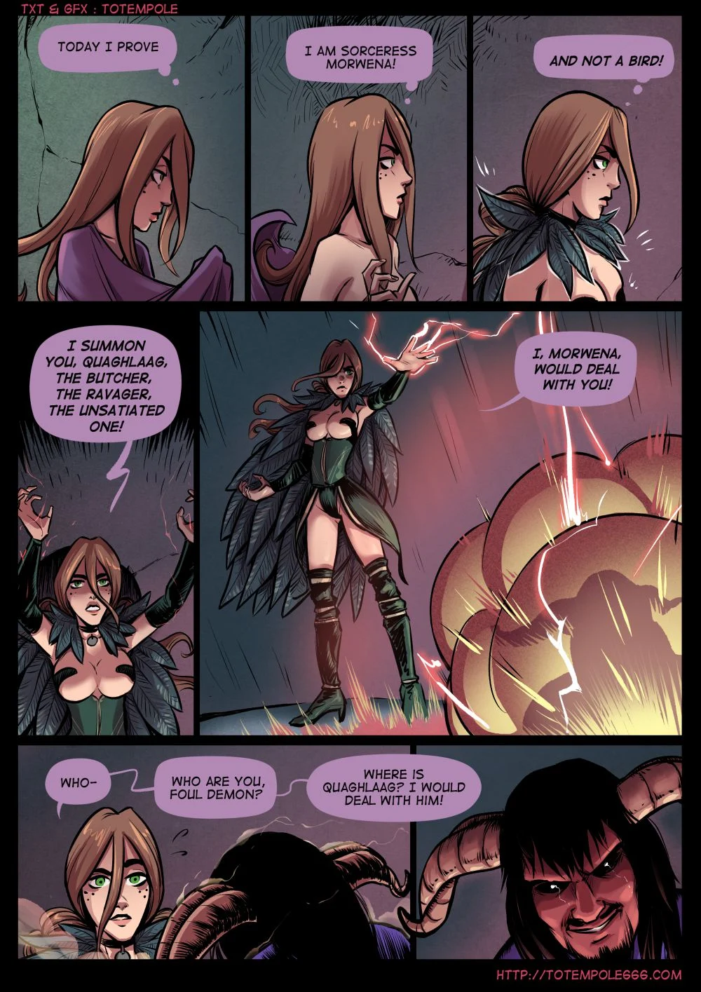 The Cummoner [Totempole] 19 . The Cummoner - Chapter 19 - The Second Cumming [Totempole] – page 10