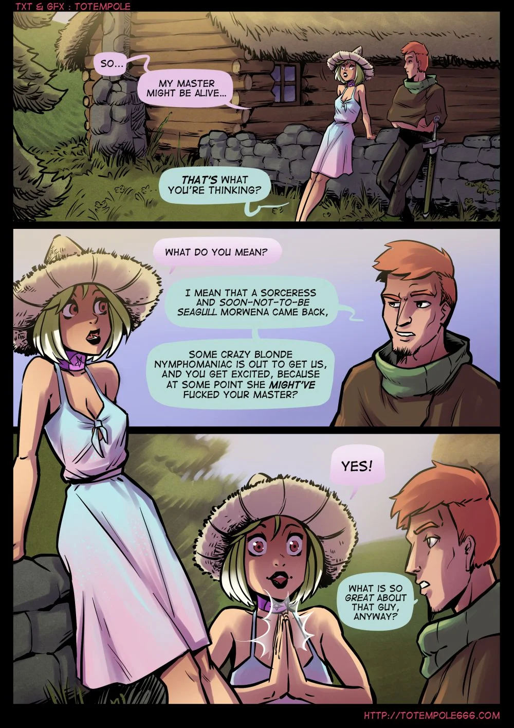 The Cummoner [Totempole] 19 . The Cummoner - Chapter 19 - The Second Cumming [Totempole] – page 3