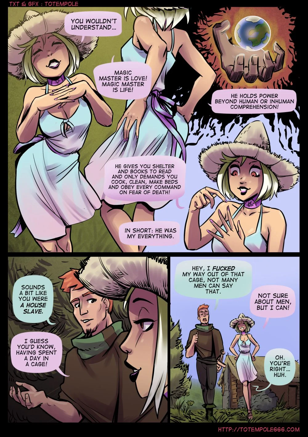 The Cummoner [Totempole] 19 . The Cummoner - Chapter 19 - The Second Cumming [Totempole] – page 4