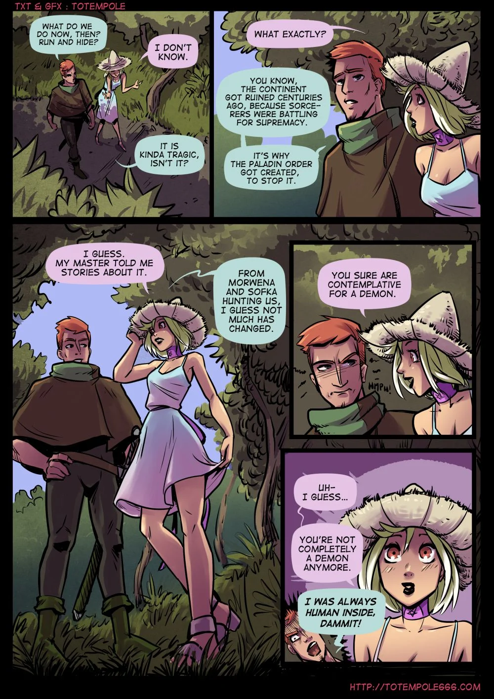 The Cummoner [Totempole] 19 . The Cummoner - Chapter 19 - The Second Cumming [Totempole] – page 7