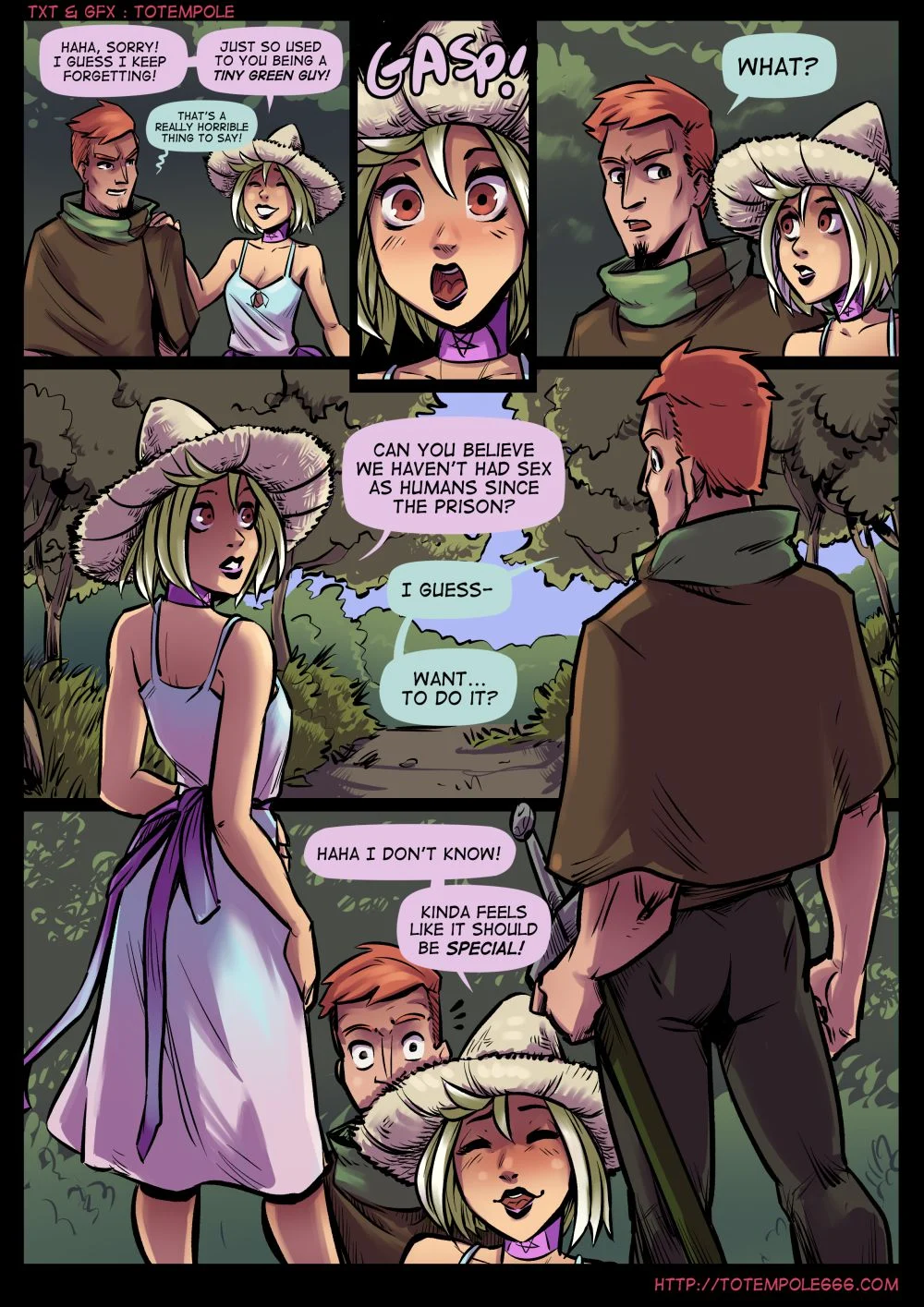 The Cummoner [Totempole] 19 . The Cummoner - Chapter 19 - The Second Cumming [Totempole] – page 8