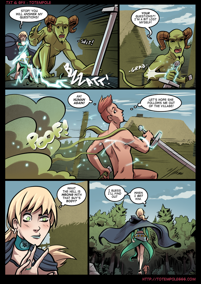 The Cummoner [Totempole] 16 . The Cummoner - Chapter 16 - A Gift Whore's Mouth [Totempole] – page 14