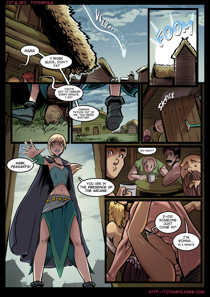 The Cummoner [Totempole] 16 . The Cummoner - Chapter 16 - A Gift Whore's Mouth [Totempole] – page 5