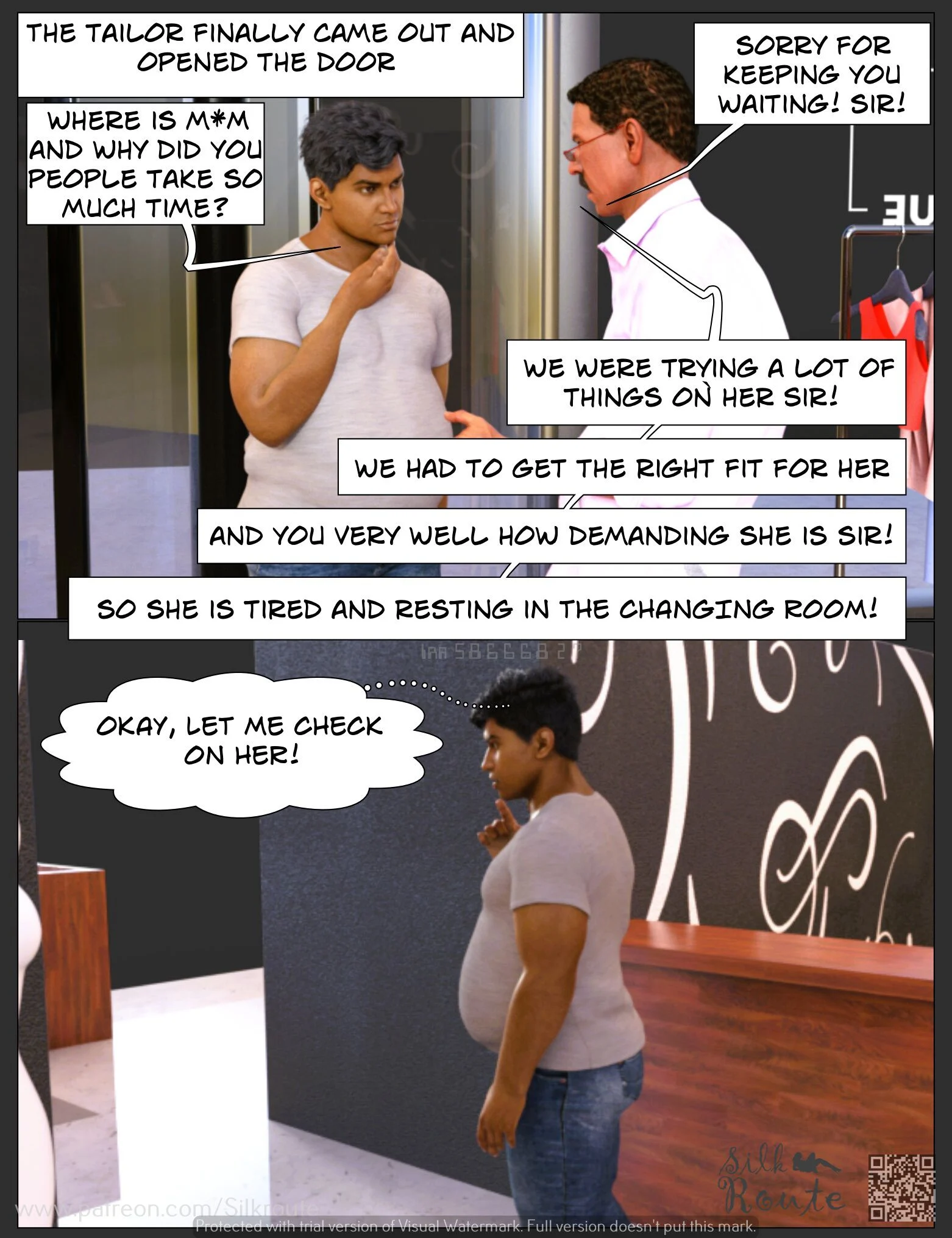 Rani Aunty [Silk Route] 3.2 . Rani Aunty - The V - 2 - Chapter 3.2 [Silk Route] – page 57