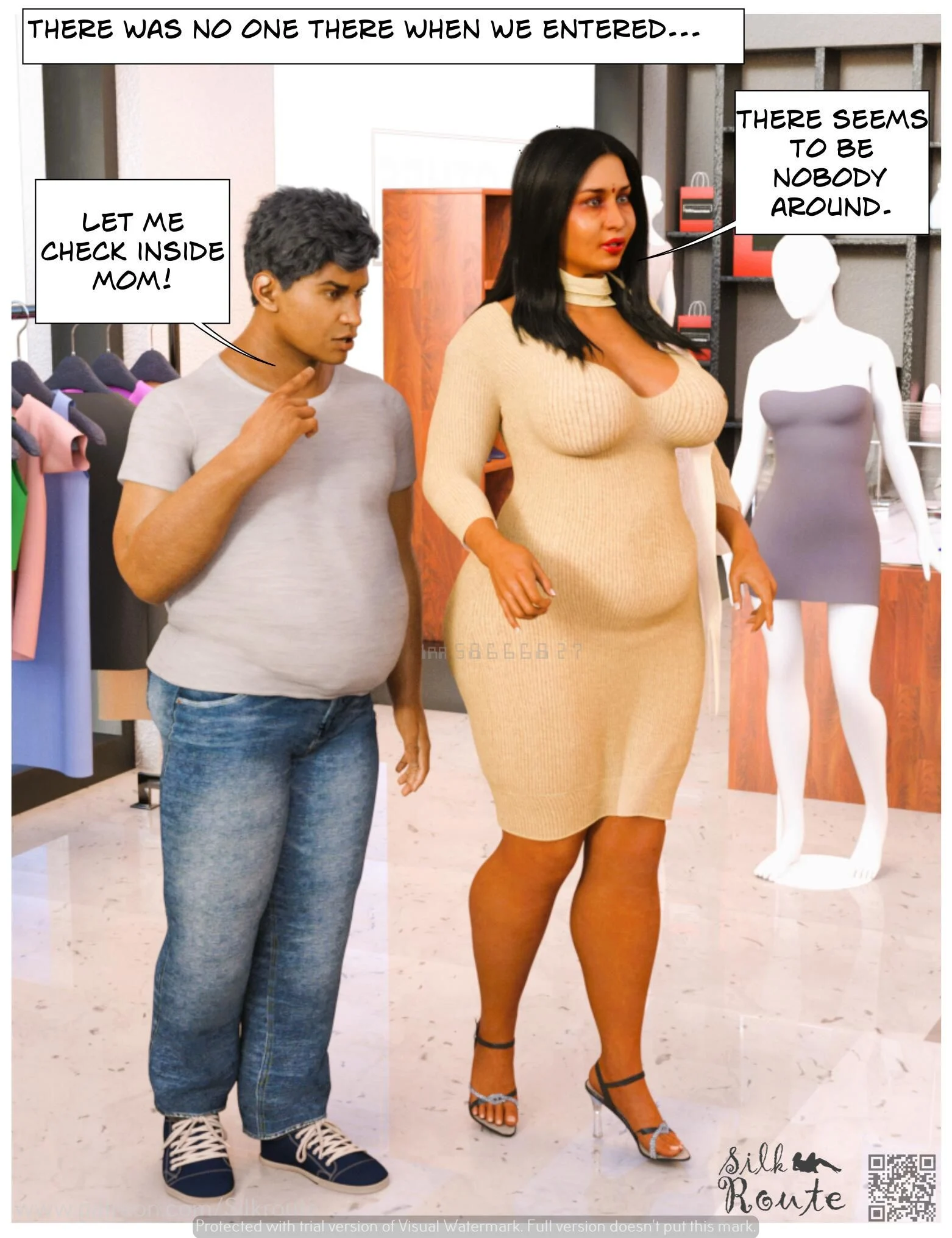 Rani Aunty [Silk Route] 3.1 . Rani Aunty - The V - 1 - Chapter 3.2 [Silk Route] – page 10