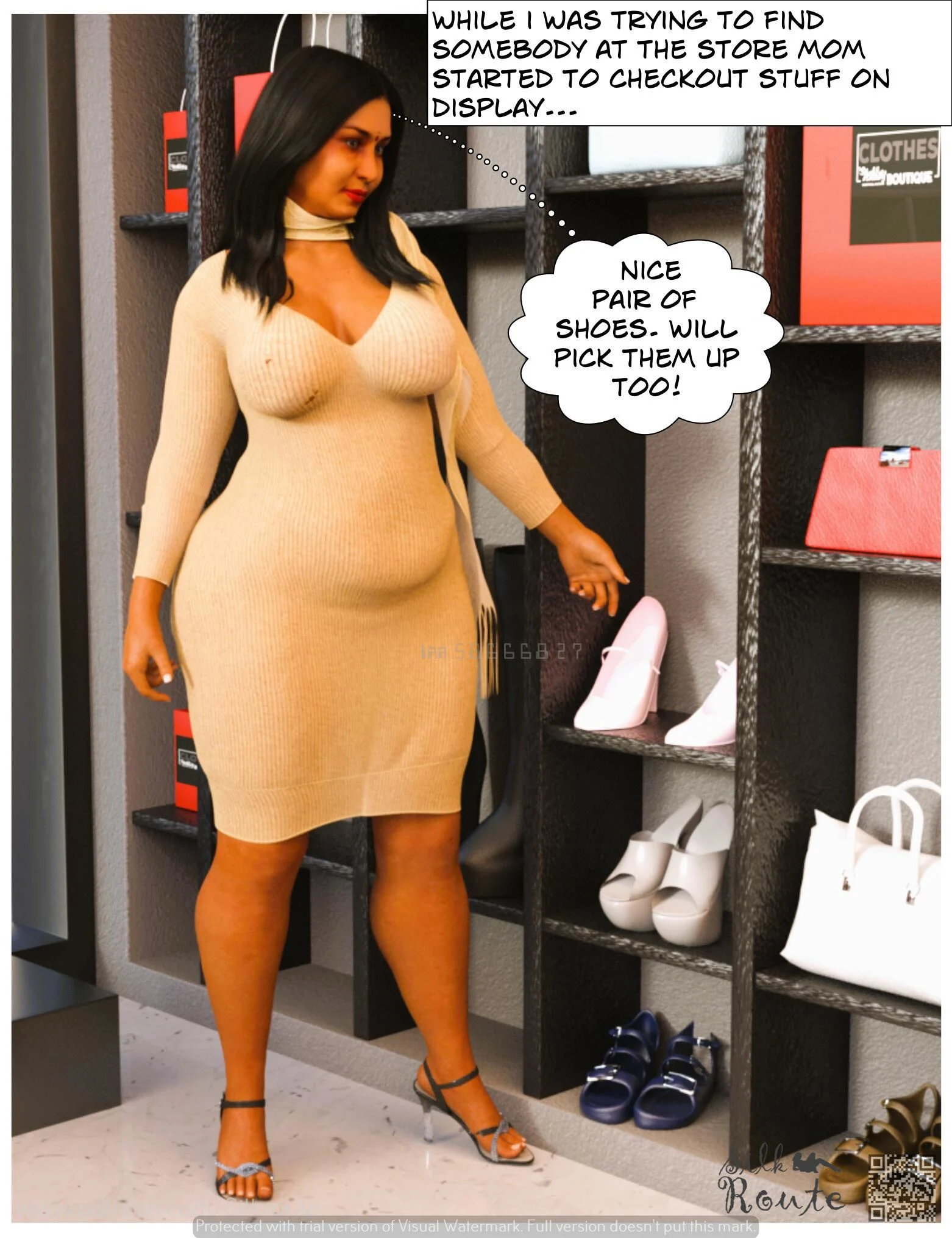 Rani Aunty [Silk Route] 3.1 . Rani Aunty - The V - 1 - Chapter 3.2 [Silk Route] – page 11