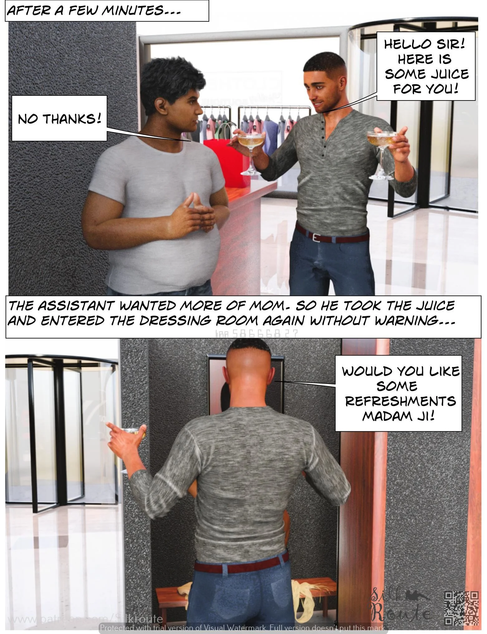 Rani Aunty [Silk Route] 3.1 . Rani Aunty - The V - 1 - Chapter 3.2 [Silk Route] – page 44