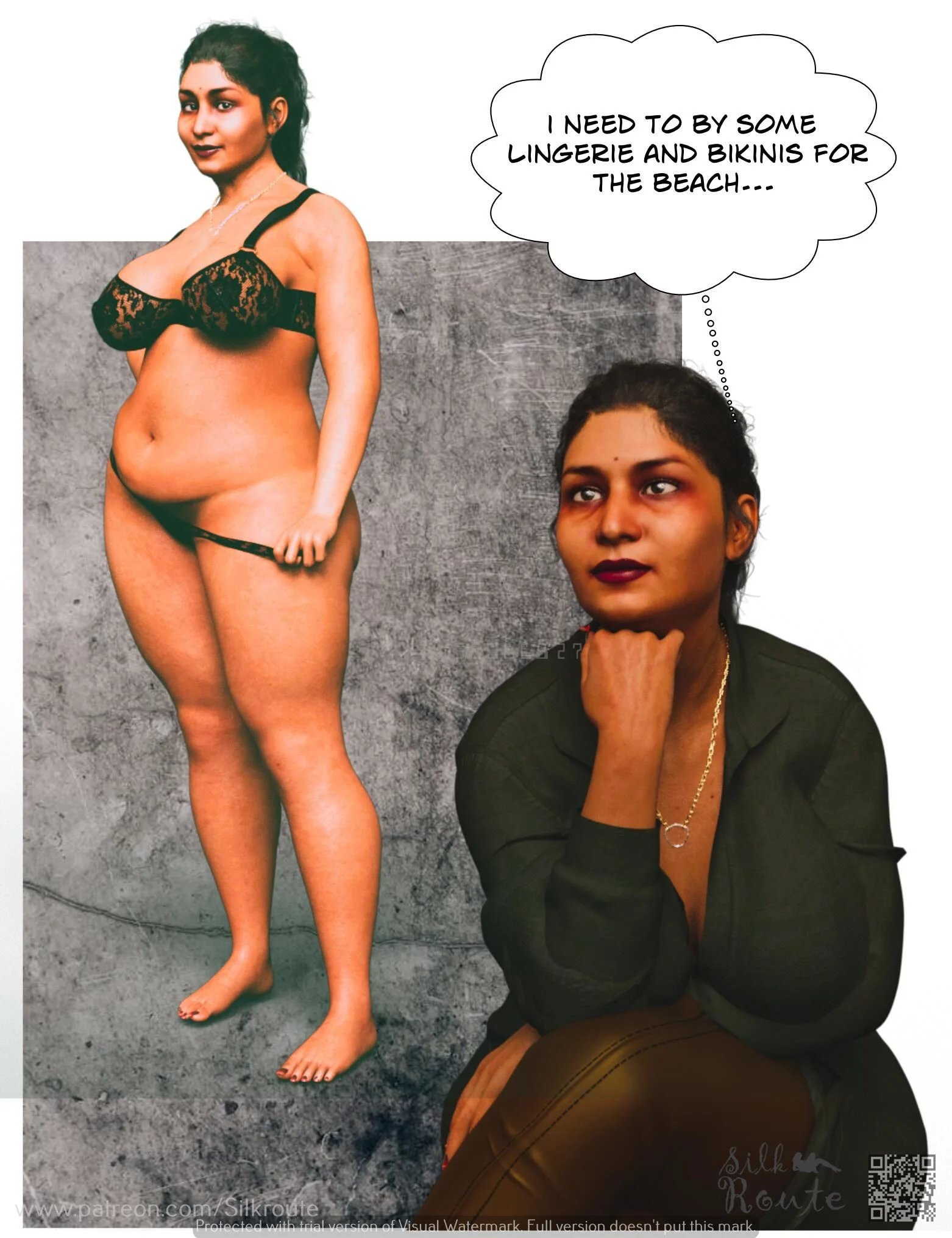 Rani Aunty [Silk Route] 3.1 . Rani Aunty - The V - 1 - Chapter 3.2 [Silk Route] – page 7