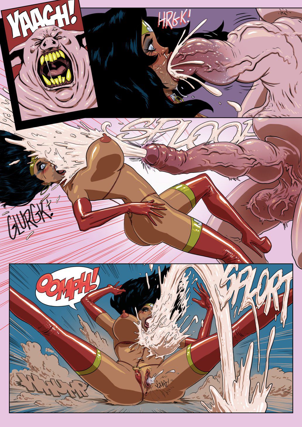 Wondercunt (Justice League) [Fenris Comix] 1 . Wondercunt - Chapter 1 (Justice League) [Fenris Comix] – page 10