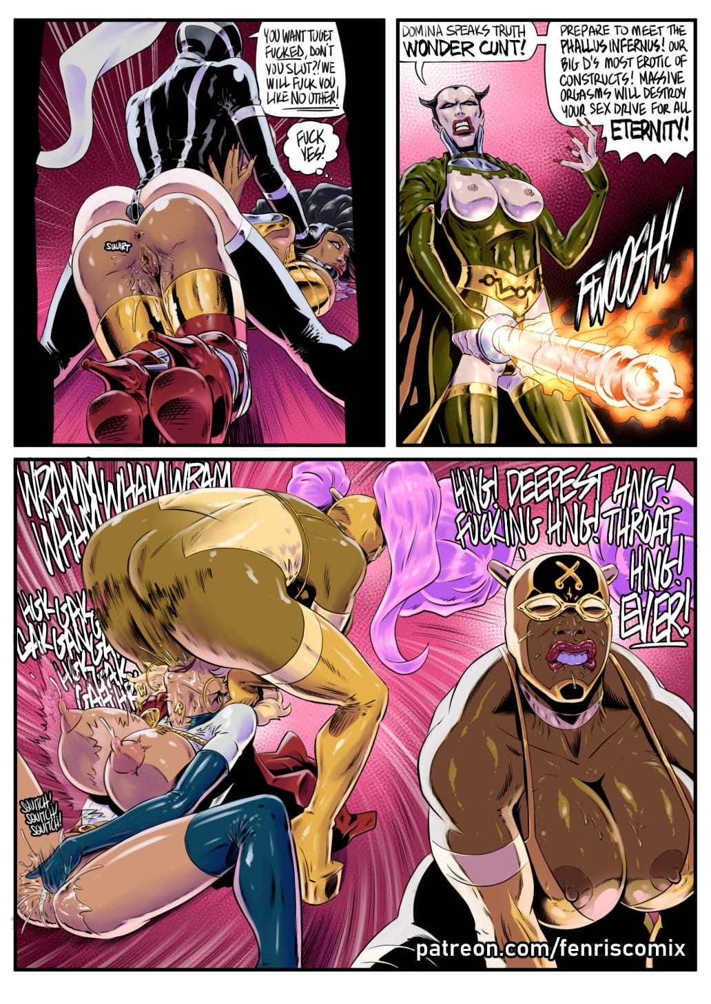 Wondercunt (Justice League) [Fenris Comix] 3 . Wondercunt - Chapter 3 (Justice League) [Fenris Comix] – page 10